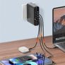 Ldnio 140w Gan Super Fast Desktop Charger - Uk/ireland Plug Image 3