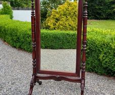 Mahogany mirror