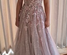 Pink ball gown