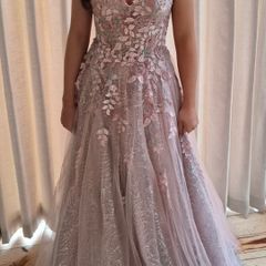 Pink ball gown