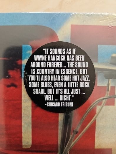 Wayne Hancock CD - Ride  NEW