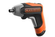 Black and Decker 3.6v Cordless Screwdriver + Bits + Case