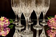 Galway Crystal Water Goblets x6