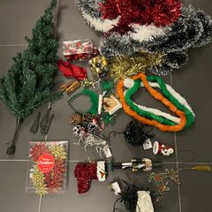 Various Christmas decorations