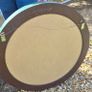 Round mirror called "witch's eye" in Napoleon III style, also "butler's mirror" Image 3