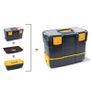 BRAND NEW plastic tool box and cart with organizers and tray Image 2