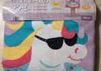 Toddler Microfibre Changing Robe - Unicorn