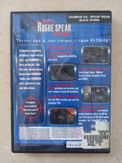 PC CD-ROM War Game Selection - Medal of Honor, Ghost Recon, Rogue Spear