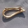 Stamped A595 1950s vintage brooch, no damage. D18 POST 3e Image 3
