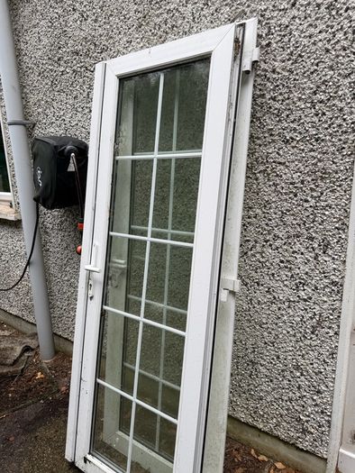 Blank soffit panels, window and door sashes