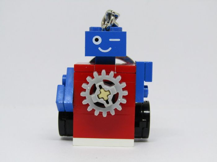 Lego FLL Robot Keychain From First Lego League Event Very Rare Hard To Find