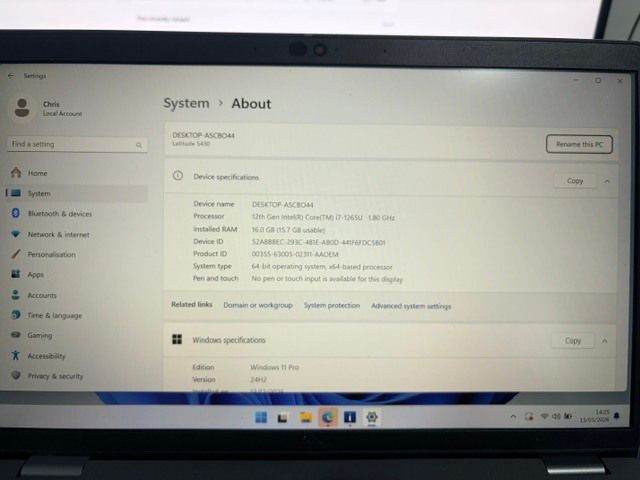 Dell Latitude 5430 - i7 12th generation