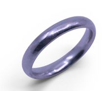 Gents Heavy solid platinum band ring 10.3grams