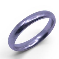 Gents Heavy solid platinum band ring 10.3grams