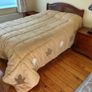 Luxury Heavy Quilted Double Bedspread Set Image 8