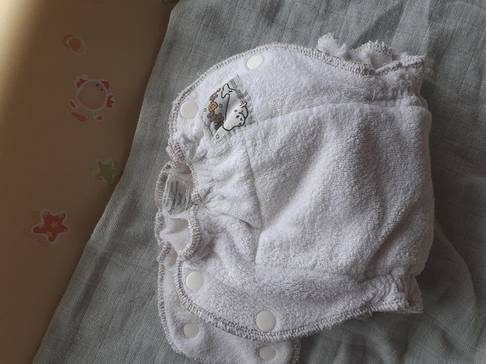 Fitted Nappies and Wraps for 0-6 months