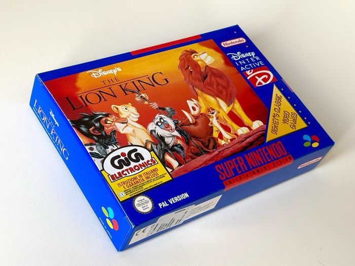 Disney's The Lion King for Nintendo SNES - Boxed and Brand New