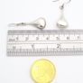 Vintage 925 Sterling Silver Teardrop Earrings Image 8