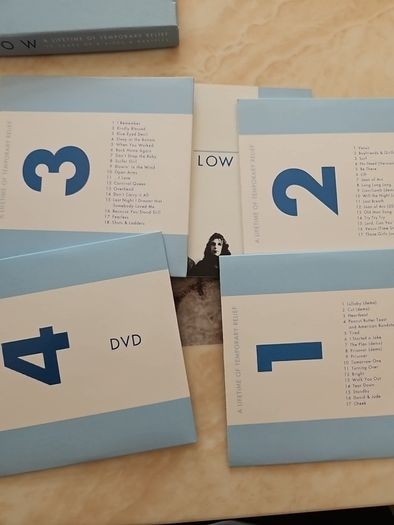 Low 3CD + DVD Boxset  - A Lifetime Of Temporary Relief: 10 Years Of B-Sides & Rarities