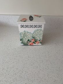 tissue box  shabby chic