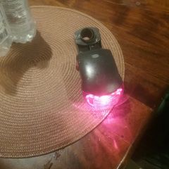 Vintage 80s Bike light rear