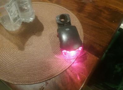 Vintage 80s Bike light rear
