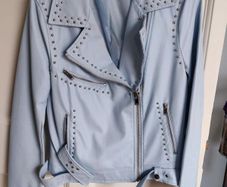 Faux leather jacket
