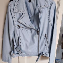 Faux leather jacket