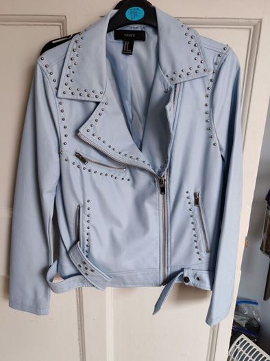 Faux leather jacket
