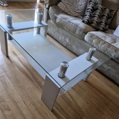 Glass Top Coffee Table