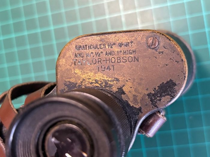 Taylor-Hobson 6x30 military binoculars