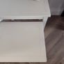 Solid Oak Side Tables - Hand Painted Colour Egyptian Cotton Image 3