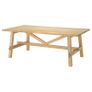IKEA Mockelby Oak Dining Table (140cm) Image 6