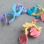 3 x Sea Ponies Mini Figure 2inch HTF MLP G4 My Little Pony Movie Image 4