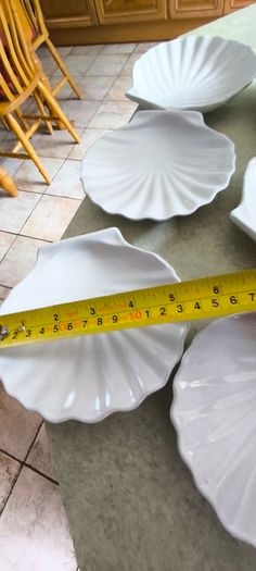 Set of 6 Plat coquille saint jacques - Arts de la table