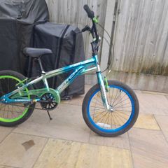 Kids glitch bike metalic blue