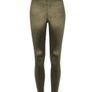 River island high waisted satin leggings Image 3