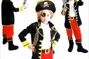 Pirate Kids Halloween Boy Costume Fancy Dress Party Pirates
