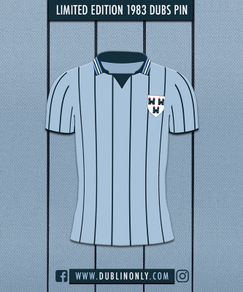 Limited Edition 1983 Dublin GAA Jersey Pin Badge