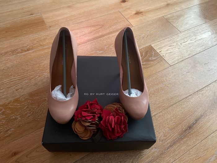 Ladies KG by Kurt Geiger Rose High Heels UK6
