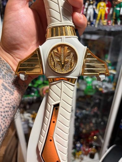 Power rangers white ranger Saba sword