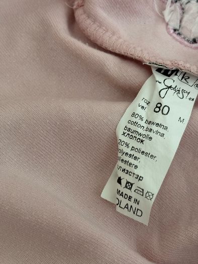 baby girl hoodie 80cm