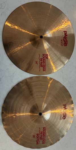 Paiste 3000 14 sound edge hi hats