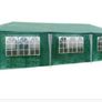 3 x 9 m Gazebo, UV Marquee Protection Party Tent, Waterproof Material High-Quality Garden Tent with 8 Side Panels, for Wedding, Party, Garden, Market Image 5