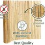 Bamboo Slat Fencing Screening Roll for Garden Privacy Outdoor - 3m x 1.8m Image 5