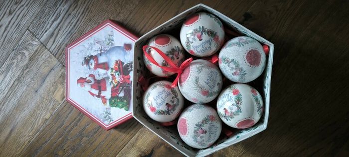Christmas tree decorations  Bouble Box x 14 Bauble
