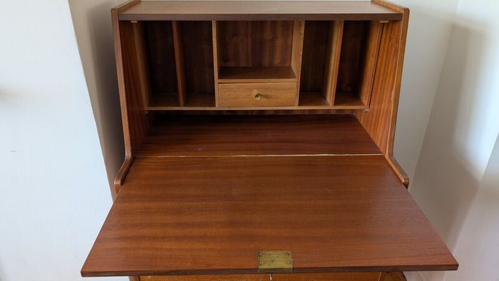 Teak bureau