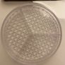 Serving dish - Crystal divider dish Image 2