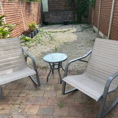 Outdoor Furniture - Rocking Chairs & Table