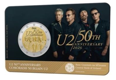 U2 Coin Card